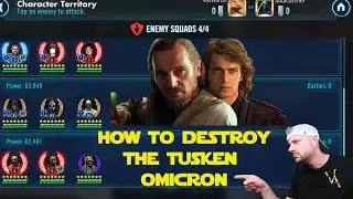 How To Destroy The Annoying Tusken Omicron In 3v3 Grand Arena In Star Wars Galaxy of Heroes! #swgoh