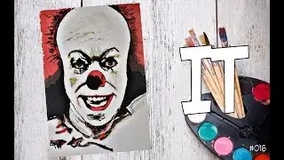 Рисунок Клоун из фильма 