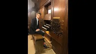Mendelssohn Sonate VI 2/3 Fuge - Olivier Penin, orgel Lutherse kerk Den Haag