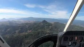 A flight over Pilot Rock - Southern Oregon