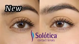 Solotica Aquarella One-Day New Colors 2025 | Линзы CoCoa Brown * Natural Brown