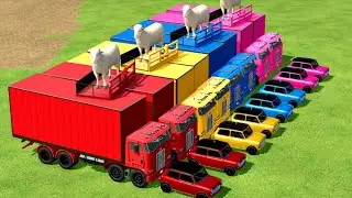 WORK WITH TRACTOR SHEEP TRANSPORT IN FS22!!FARMING SIMULATOR 22!!