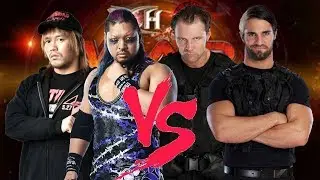 Virtual Pro Wrestling 2 World War Mod Matches LIJ vs The Shield