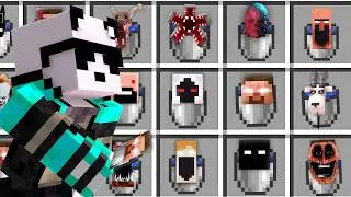 I Made a Zoo With All Famous Scary Mobs in Minecraft!