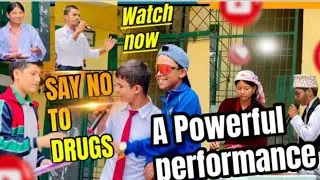 Say No to drugs.drama from class 8. awareness about drugs addiction .No smoking,no drug,no bad habit