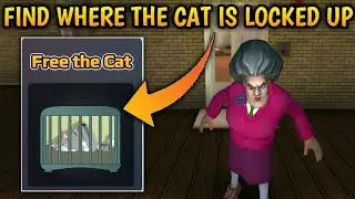 Scary Teacher 3D | Free the poor cat that Miss T has locked up! #scaryteacher3d #levelupgamer