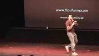 Flip Handles a Heckler in Malm&ouml;