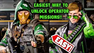 EASIEST WAY to UNLOCK OPERATOR SKINS in COD BLACK OPS COLD WAR! HOW TO COMPLETE OPERATOR MISSIONS