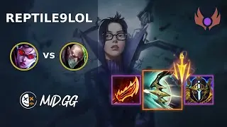 MID.GG: [ reptile9lol ] Vayne BOT vs Singed | EUW MASTER | LOL Season 2025