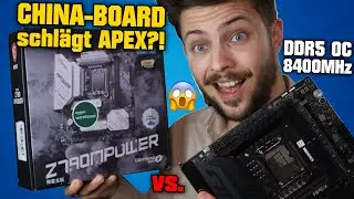 China-Board schl&auml;gt Apex?! 😱🔥 MSI Z790MPOWER Overclocking mit Intel i9-14900KS & DDR5-8400 RAM OC
