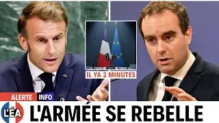 L'ARM&Eacute;E se RETOURNE contre Macron -- Lecornu R&Eacute;V&Egrave;LE les mensonges militaires !