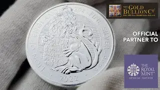 2022 2oz UK Tudor Beasts Lion Of England Silver Coin I Buy Now