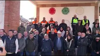 Minuto de silencio por las víctimas en Adamuz