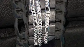 Unboxing Luke Zion Jewelry's 7mm Figaro Cuban Hybrid Chain! Full Review Now Available! #shorts