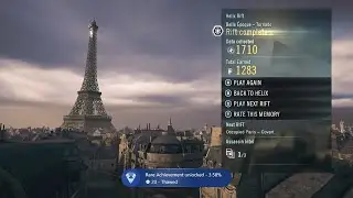 Assassin's Creed Unity - All Helix Rift Mission , Thawed Achievement (Trophy) All Ten Trap Assassins