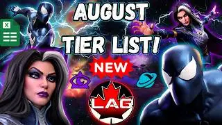📢 NEW August Tier List!! Agatha & Symbiote Spider-Man (Reworked) - 2026 Marvel Contest of Champions