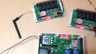 WAFERSTAR: GSM SMS relay controller with wifi modbus slave controller