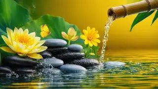 Soothing Piano Music + Nature Sounds,  Deep Sleep, Calming Music Relieve Stress, Melatonin & Toxins