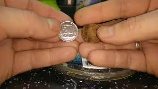 #чистка#методчистки#монета# Метод чистки медно-никелевых монет