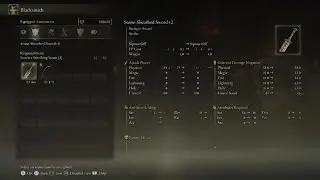 Fully upgrading stone sheathed sword