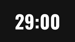 29 Dakika Zamanlayıcı - 29 Minute Timer