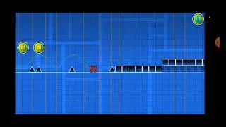 day 1 of making a  own obby in geometry dash