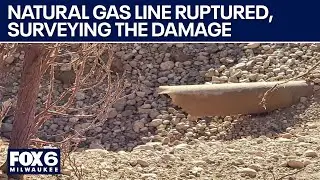 Gas pipeline ruptured in Sheboygan County; homeowner recounts incident | FOX6 News Milwaukee