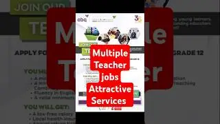 Bumper Teacher jobs 2025 / Teacher Vacancy latest update/ Private School Teacher Recruitment