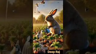 Brave Rabbit's baby #baby #rabbit #deepraj