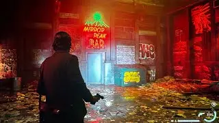 Alan Wake 2 Gameplay - Mirror Peak Bar