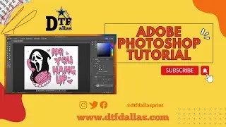 How to use Magic Eraser Tool? Simple background removal in Photoshop #dtf #dtfprinting #photoshop