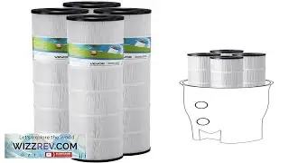 VEVOR Pool Filter Cartridge 4x 130 Sq. Ft Spa Hot Tub Filter