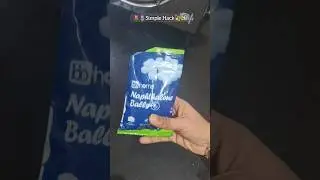 Small Hack✨But Very...... useful💫Naphthalene balls Smell Pokunda Container Lo Store Cheskovali👍🏻