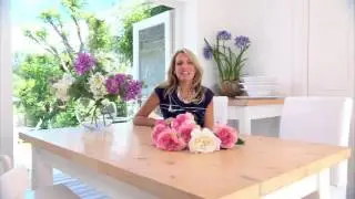 Publicit&eacute; les fleurs artificielles Peony