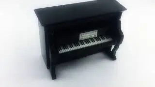 Personalized Upright Piano Music Box with Custom Song and Engraving