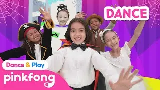 🧛&zwj;♂️ Halloween Costume Party 🪩｜Pinkfong Dance Along｜Kids Dance｜Pinkfong Dance & Play Official