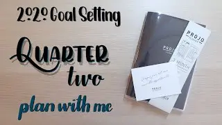 Goal Setting | Plan With Me | Quarter 2 | 2020