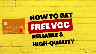 *NEW* How To Get A FREE Virtual Credit Card In 2024 | Digital Credit Card | VCC For Trials