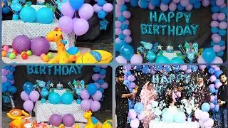 Birthday decor done by Arooj