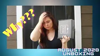 BOXYCHARM AUGUST 2020 UNBOXING FIRST IMPRESSIONS | HONEST REVIEW BY EnidBlueSinger