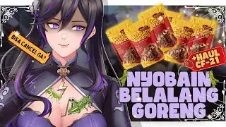 【 FIRST HANDCAM 】 MAKAN BELALANG + UNBOXING LOOTINGAN CF21