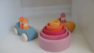 [Grimm's] wooden stacking bowl 그림스 스태킹볼