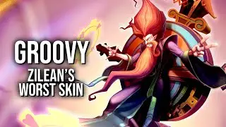 Groovy Zilean is a crime against taste || skin quick review #shorts
