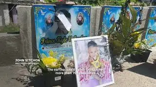 On All Saints&rsquo; Day, Cebu quake survivors honor their dead amid the rubble