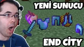 YENİ Randomizer UHC SUNUCUSUNDA END City BULDUM | Minecraft Randomizer UHC