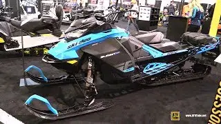 2019 Ski Doo Summit SP 165 850 Sled - Walkaround - debut at 2018 Toronto ATV Show