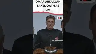 #watch | Omar Abdullah Oath Taking Ceremony as J&K CM