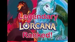 Every Legendary Disney Lorcana Card Ranked! part 2