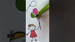 Happy Children&rsquo;s Day Kiddos 😍💙 #shorts #drawing #viral #kids