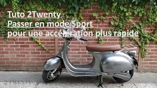 Tuto 2Twenty Roma S3 - Passer au mode sport